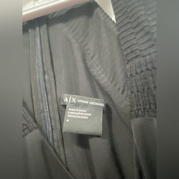 Brand new woman’s black Armani exchange black little dress size 6 - Picture 4 of 6